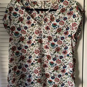 Lily White floral blouse
